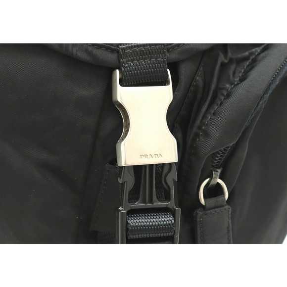 Prada Rucksack Black Nylon Backpack - Picture 6 of 9